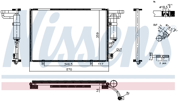 NISSENS 940983 ** FIRST FIT...