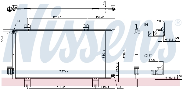 NISSENS 941039 ** FIRST FIT...