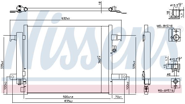 NISSENS 941044 ** FIRST FIT...