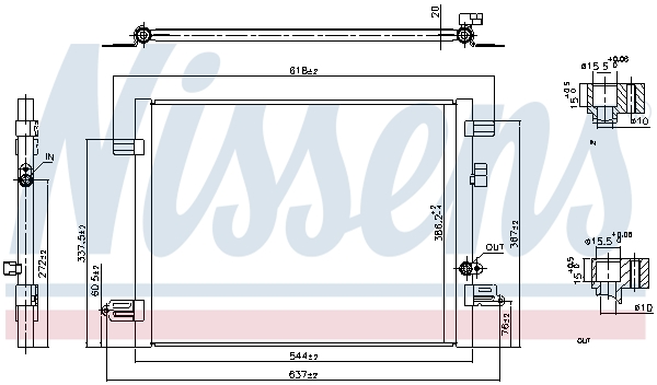 NISSENS 941061 ** FIRST FIT...