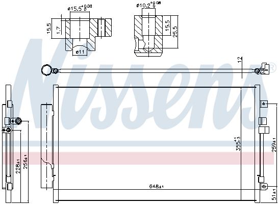 NISSENS 941064 ** FIRST FIT...