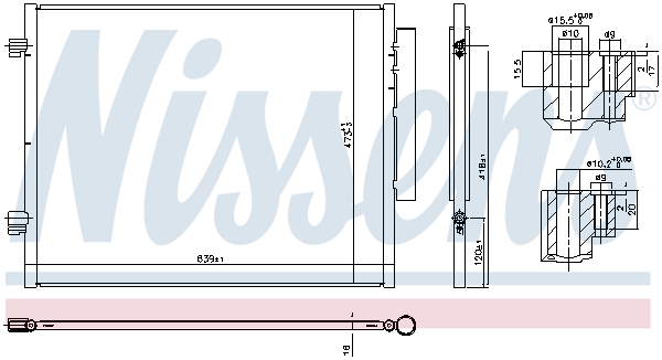 NISSENS 941066 ** FIRST FIT...