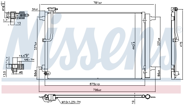 NISSENS 941077 ** FIRST FIT...