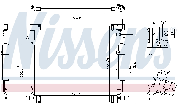 NISSENS 941078 ** FIRST FIT...