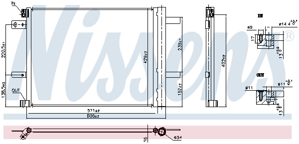 NISSENS 941090 ** FIRST FIT...