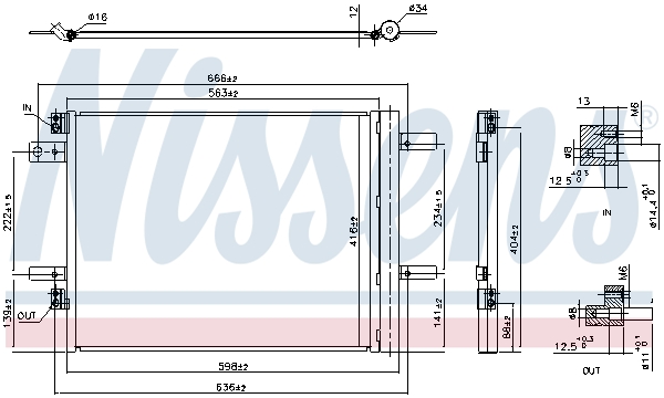 NISSENS 941091 ** FIRST FIT...