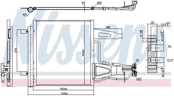 NISSENS 941136 ** FIRST FIT...