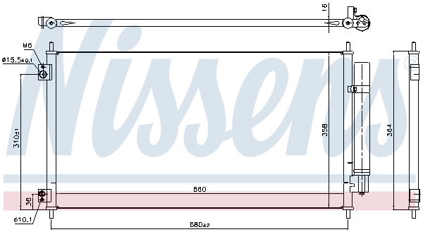 NISSENS 941152 кондензатор,...