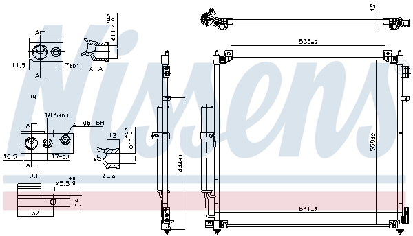 NISSENS 941164 ** FIRST FIT...