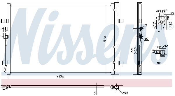 NISSENS 941183 ** FIRST FIT...