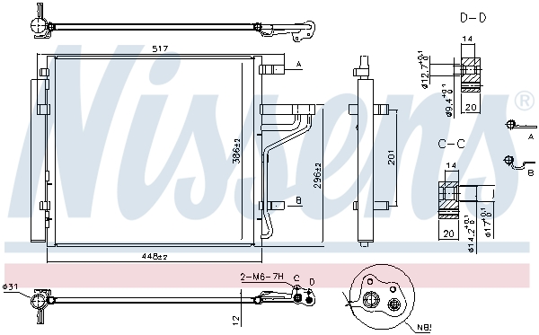 NISSENS 941184 ** FIRST FIT...