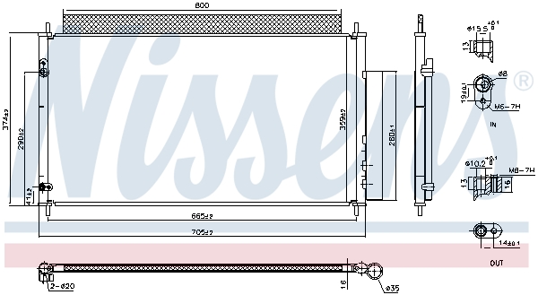 NISSENS 941188 ** FIRST FIT...