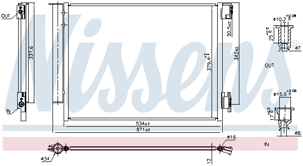 NISSENS 941197 ** FIRST FIT...