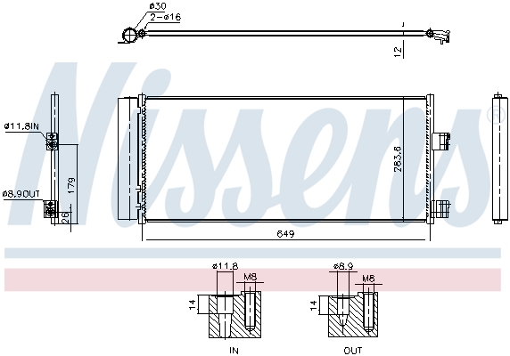 NISSENS 941237 ** FIRST FIT...