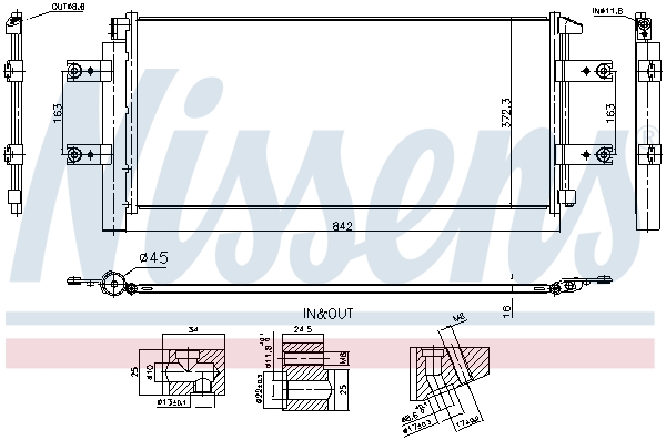 NISSENS 941254 ** FIRST FIT...