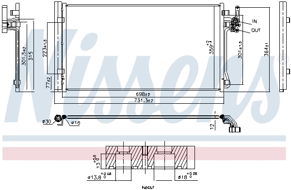 NISSENS 941286 ** FIRST FIT...