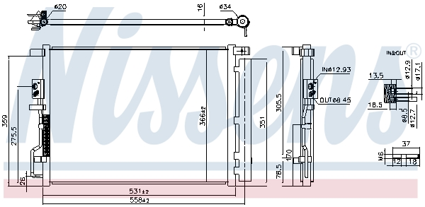 NISSENS 941290 ** FIRST FIT...