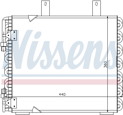 NISSENS 94172 кондензатор,...