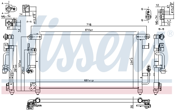 NISSENS 94184 ** FIRST FIT...