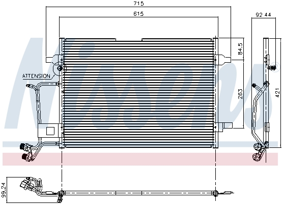 NISSENS 94207 ** FIRST FIT...