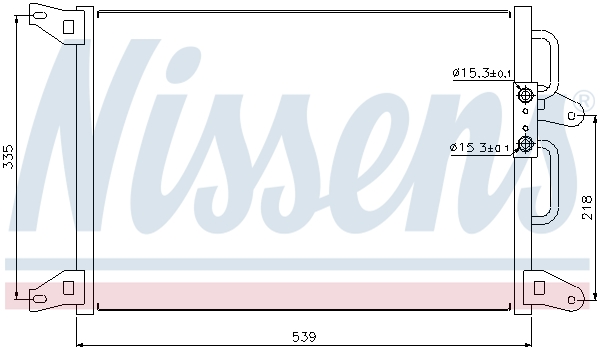 NISSENS 94220 Condensatore,...