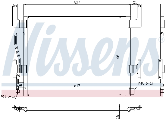 NISSENS 94254 ** FIRST FIT...