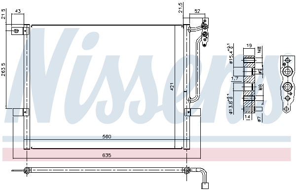 NISSENS 94431 ** FIRST FIT...