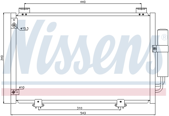 NISSENS 94581 ** FIRST FIT...