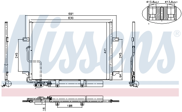 NISSENS 94614 ** FIRST FIT...