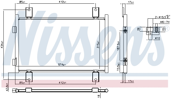 NISSENS 94712 ** FIRST FIT...