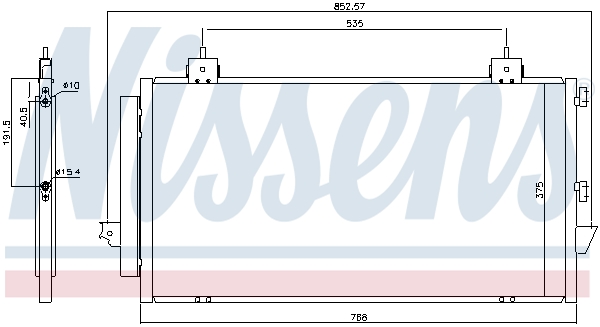 NISSENS 94741 ** FIRST FIT...