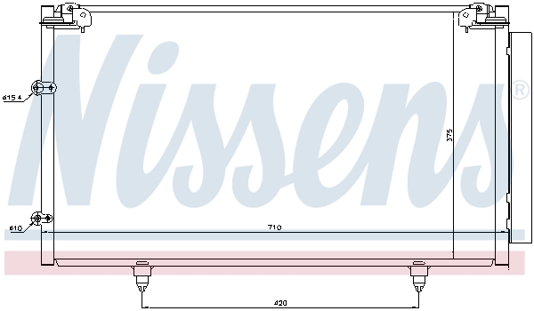 NISSENS 94757 ** FIRST FIT...