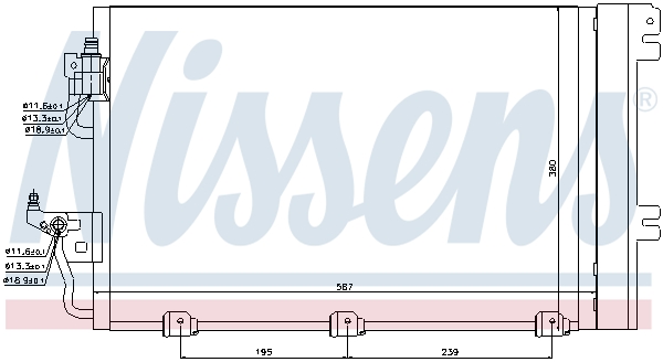 NISSENS 94767 ** FIRST FIT...