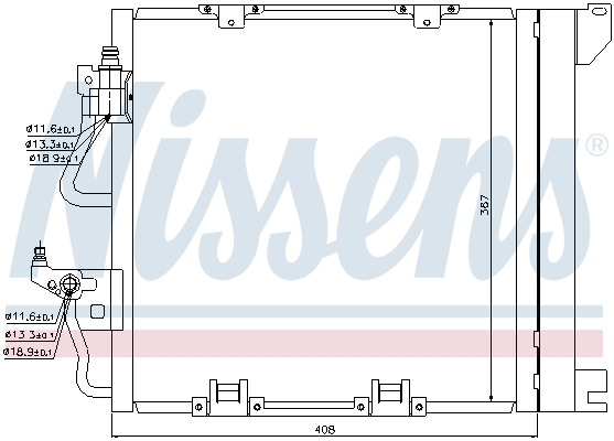 NISSENS 94768 ** FIRST FIT...