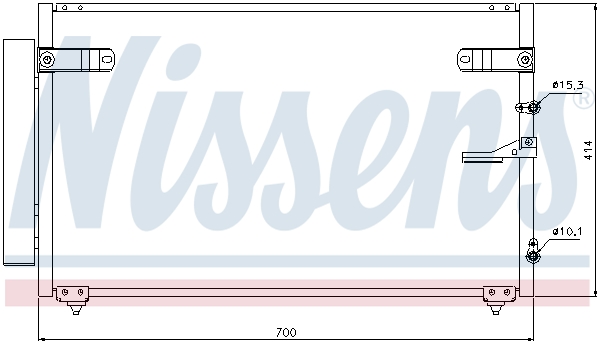 NISSENS 94867 ** FIRST FIT...