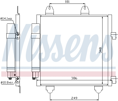 NISSENS 94891 ** FIRST FIT...