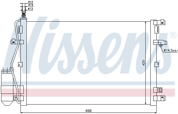 NISSENS 94937 ** FIRST FIT...