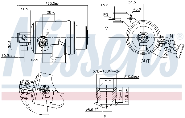 NISSENS 95023 изсушител,...