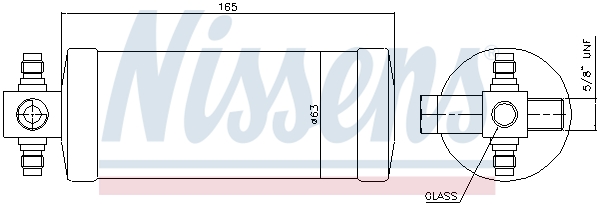 NISSENS 95031 Essiccatore,...