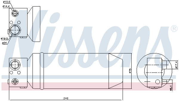 NISSENS 95113 изсушител,...