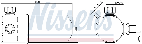 NISSENS 95137 изсушител,...