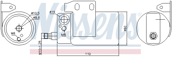 NISSENS 95185 изсушител,...