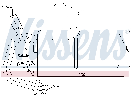 NISSENS 95317 изсушител,...