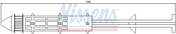 NISSENS 95326 изсушител,...