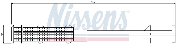 NISSENS 95327 изсушител,...