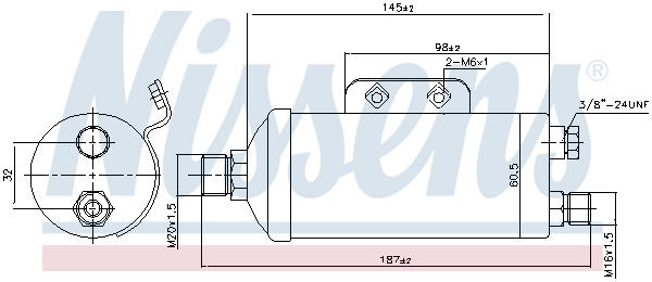 NISSENS 95354 Essiccatore,...