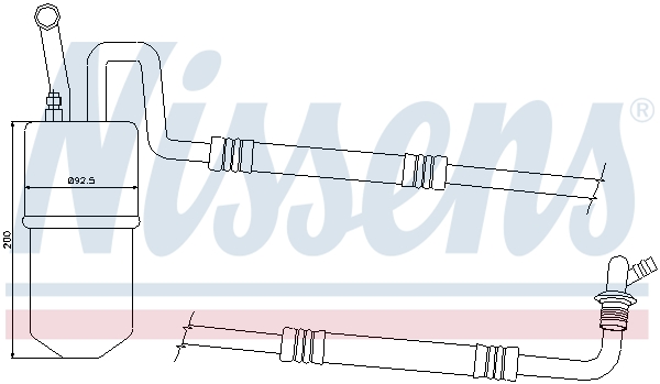 NISSENS 95395 Essiccatore,...