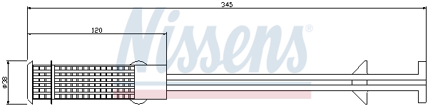 NISSENS 95407 изсушител,...