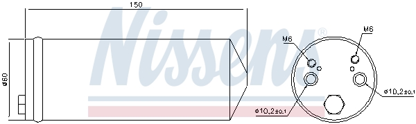 NISSENS 95413 изсушител,...