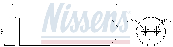 NISSENS 95440 изсушител,...